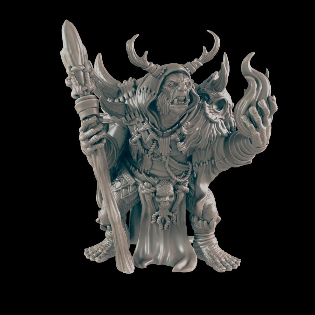 Ogre - Ec3d | 28mm and 32mm | Wargaming | DnD | Tabletop Roleplaying