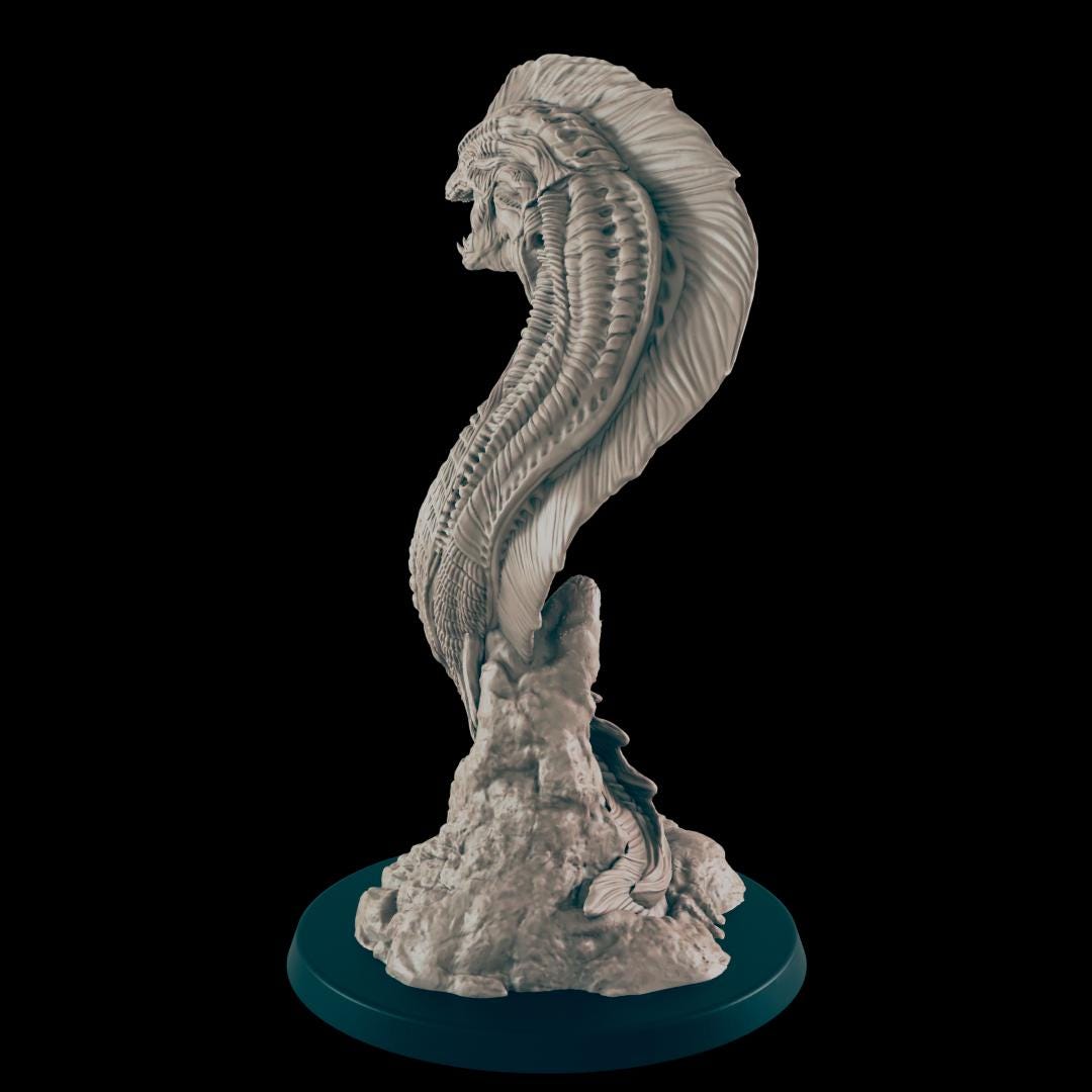 Ancient Eel - Ec3d | 28mm and 32mm | Wargaming | DnD | Tabletop Roleplaying