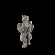 Catfolk Merchant - Ec3d | 28mm and 32mm | Wargaming | DnD | Tabletop Roleplaying
