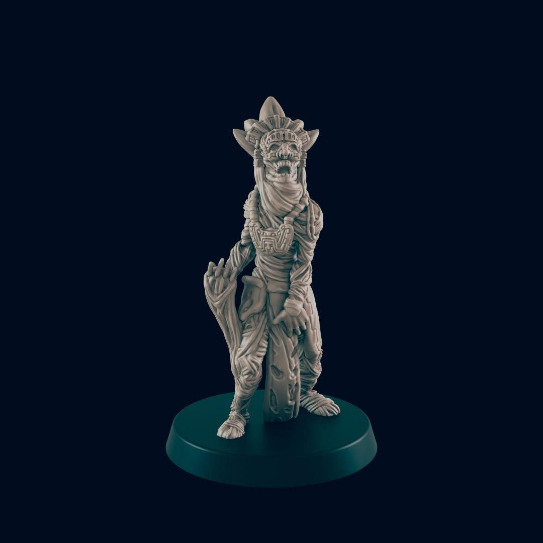 Mummy Lord - Ec3d | 28mm and 32mm | Wargaming | DnD | Tabletop Roleplaying