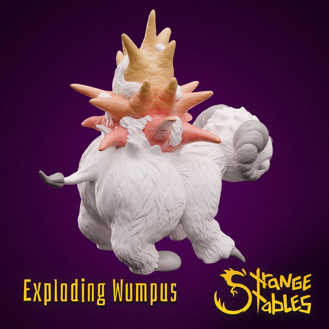 Exploding Wumpus - Strange Stables | 28mm and 32mm | Wargaming | DnD | Tabletop Roleplaying