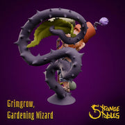 Grimgrow, Gardening Wizard - Strange Stables | 28mm and 32mm | Wargaming | DnD | Tabletop Roleplaying