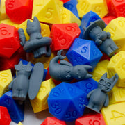 Peanut Cats, Tropical Edition - Found Family Adventurecrafts | 28mm and 32mm | Wargaming | DnD | Tabletop Roleplaying