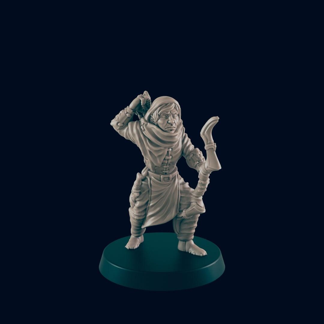 Bandit Crew - Ec3d | 28mm and 32mm | Wargaming | DnD | Tabletop Roleplaying