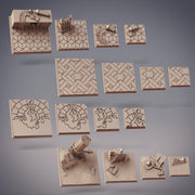 Temple Festival Bases - CobraMode | 28mm and 32mm | Wargaming | DnD | Tabletop Roleplaying
