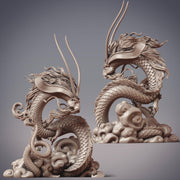 Dragon of Winds, Rabbit Dragon- CobraMode | 28mm and 32mm | Wargaming | DnD | Tabletop Roleplaying