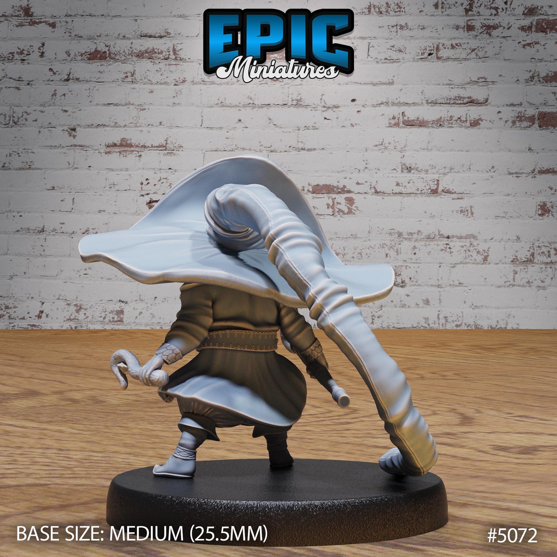 Gnome Wizard - Epic Miniatures | 28mm and 32mm | Wargaming | DnD | Tabletop Roleplaying