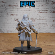Halfling Ship Captain- Epic Miniatures | 28mm and 32mm | Wargaming | DnD | Tabletop Roleplaying