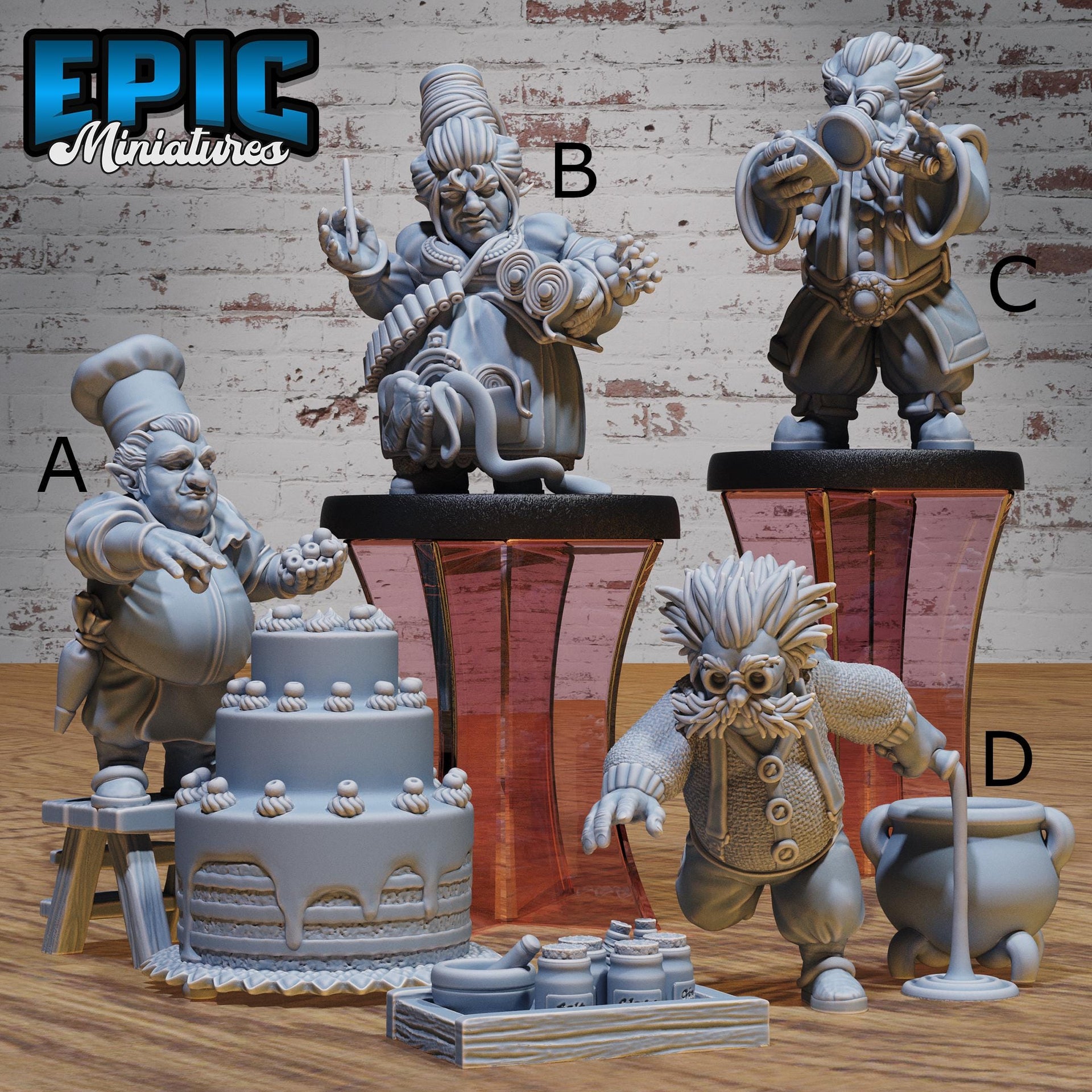 Halfling Villager - Epic Miniatures | 28mm and 32mm | Wargaming | DnD | Tabletop Roleplaying
