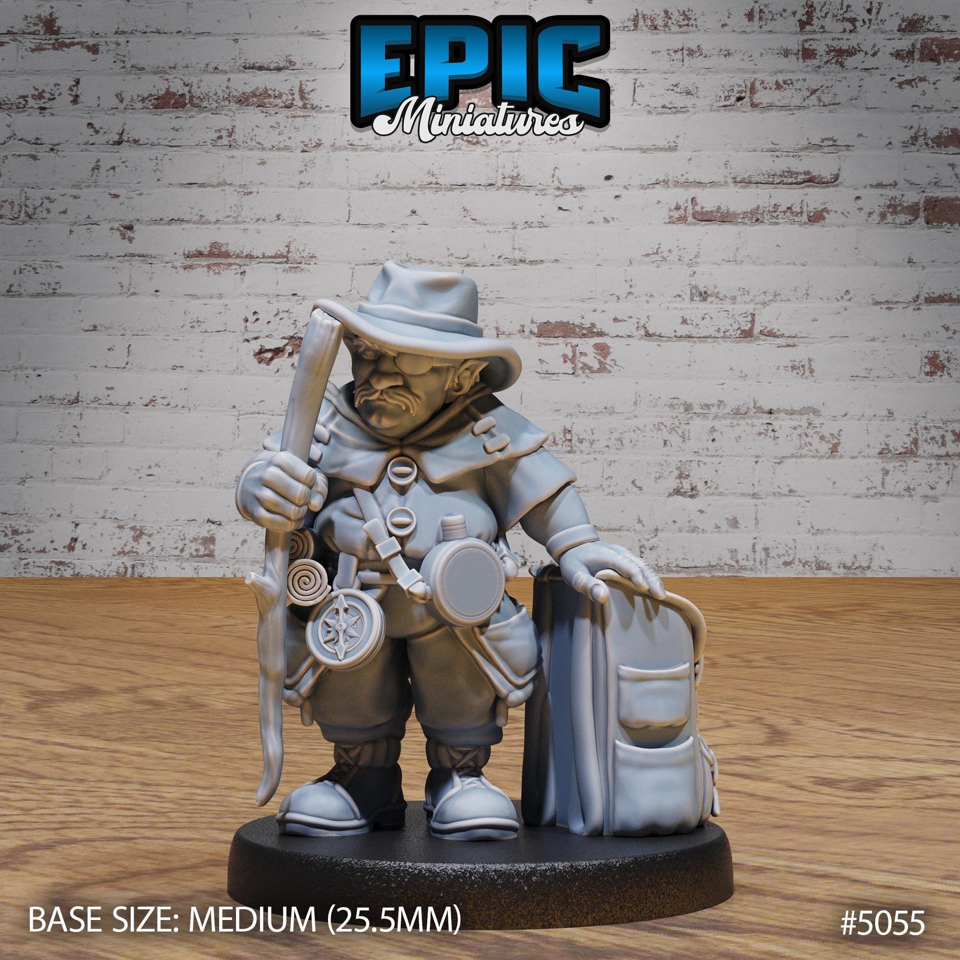 Halfling Villager - Epic Miniatures | 28mm and 32mm | Wargaming | DnD | Tabletop Roleplaying