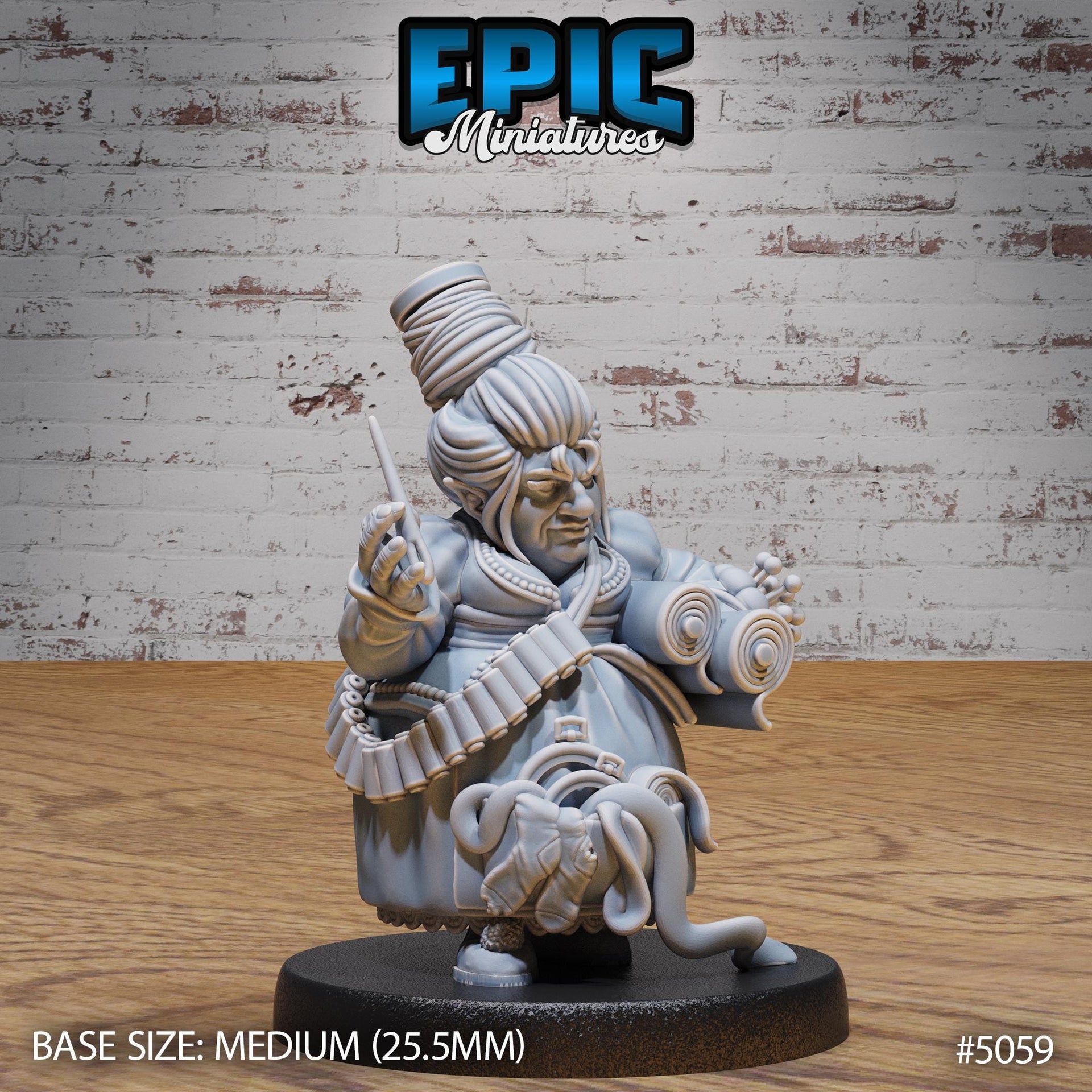 Halfling Villager - Epic Miniatures | 28mm and 32mm | Wargaming | DnD | Tabletop Roleplaying