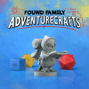 Birdfolk Owl Traveler - Found Family Adventurecrafts | 28mm and 32mm | Wargaming | DnD | Tabletop Roleplaying