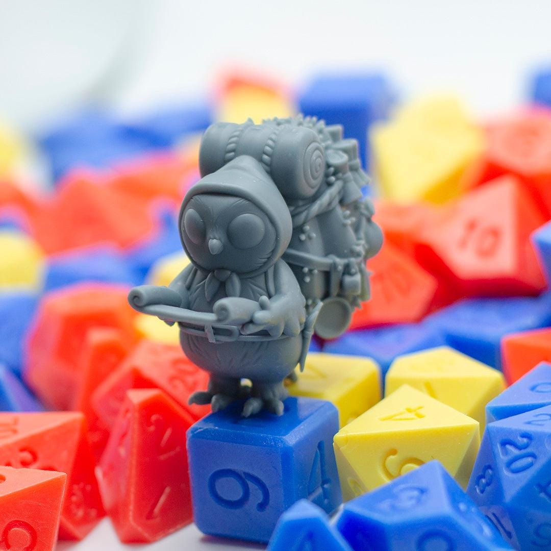 Birdfolk Owl Traveler - Found Family Adventurecrafts | 28mm and 32mm | Wargaming | DnD | Tabletop Roleplaying