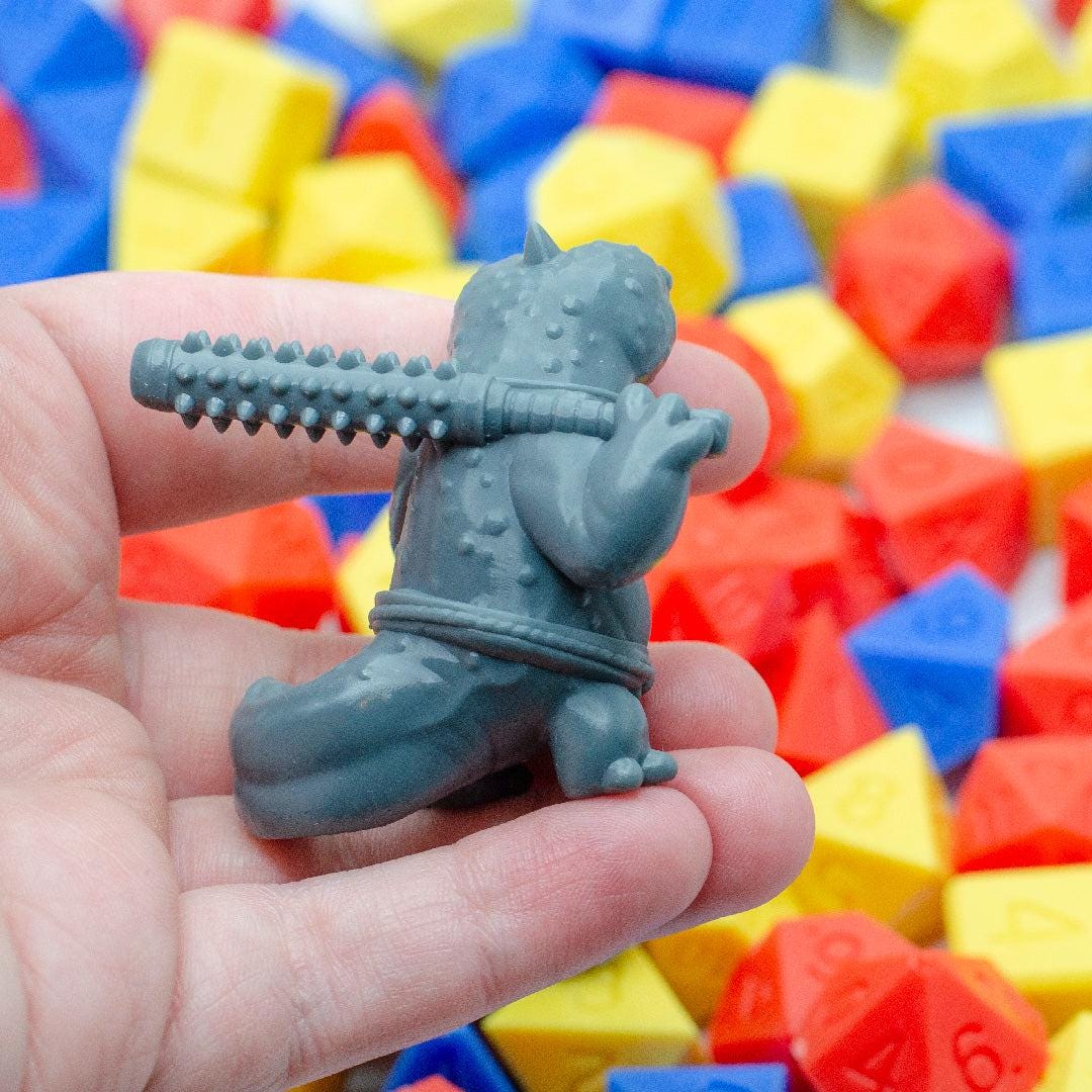 giant salamander oni, Lizardfolk Barbarian - Found Family Adventurecrafts | 28mm and 32mm | Wargaming | DnD | Tabletop Roleplaying