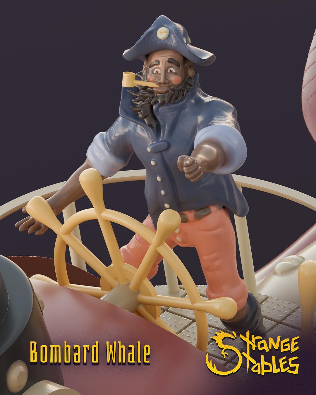 Bombard Whale - Strange Stables | 28mm and 32mm | Wargaming | DnD | Tabletop Roleplaying