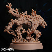 Vinewolf, Plant Elemental Wolf - Sordane Publishing | 28mm and 32mm | Wargaming | DnD | Tabletop Roleplaying