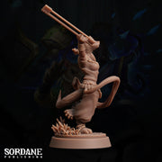 Muste Bard, Otterfolk traveller - Sordane Publishing | 28mm and 32mm | Wargaming | DnD | Tabletop Roleplaying