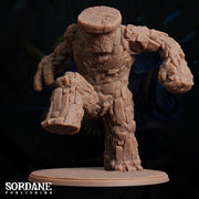 Bouldering, Giant Earth Elemental - Sordane Publishing | 28mm and 32mm | Wargaming | DnD | Tabletop Roleplaying