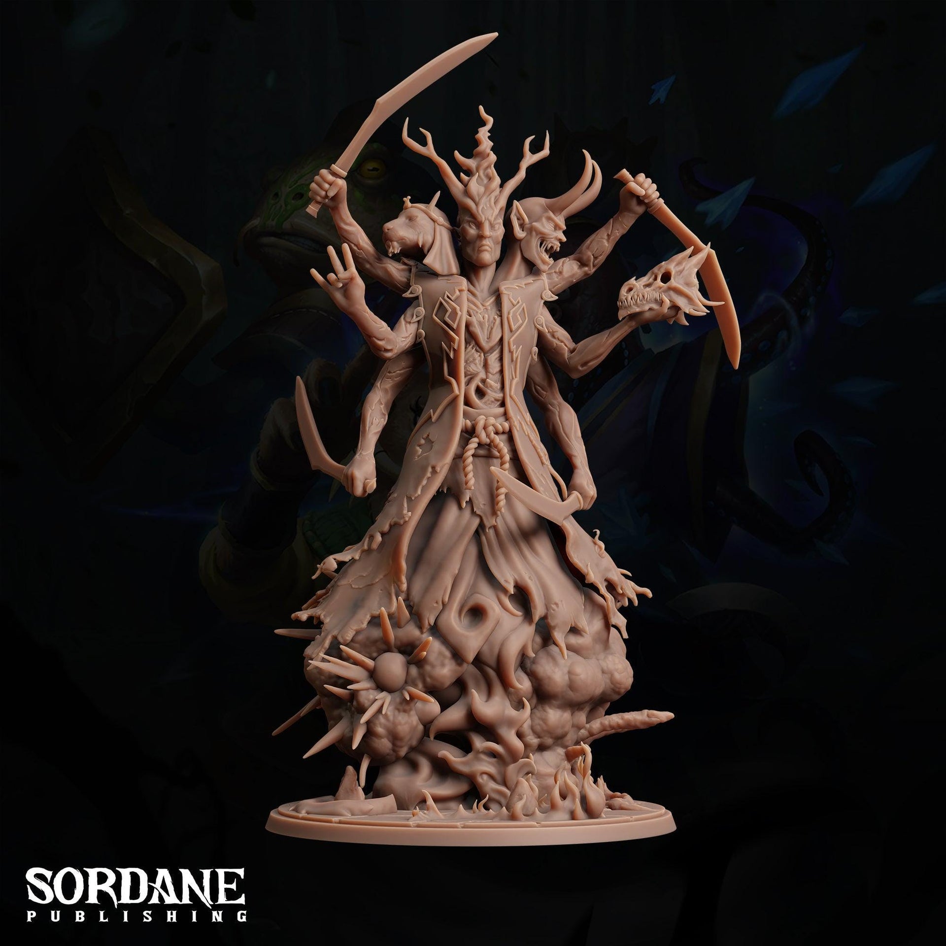 Avatar of Consumption, Ximmix - Sordane Publishing | 28mm and 32mm | Wargaming | DnD | Tabletop Roleplaying