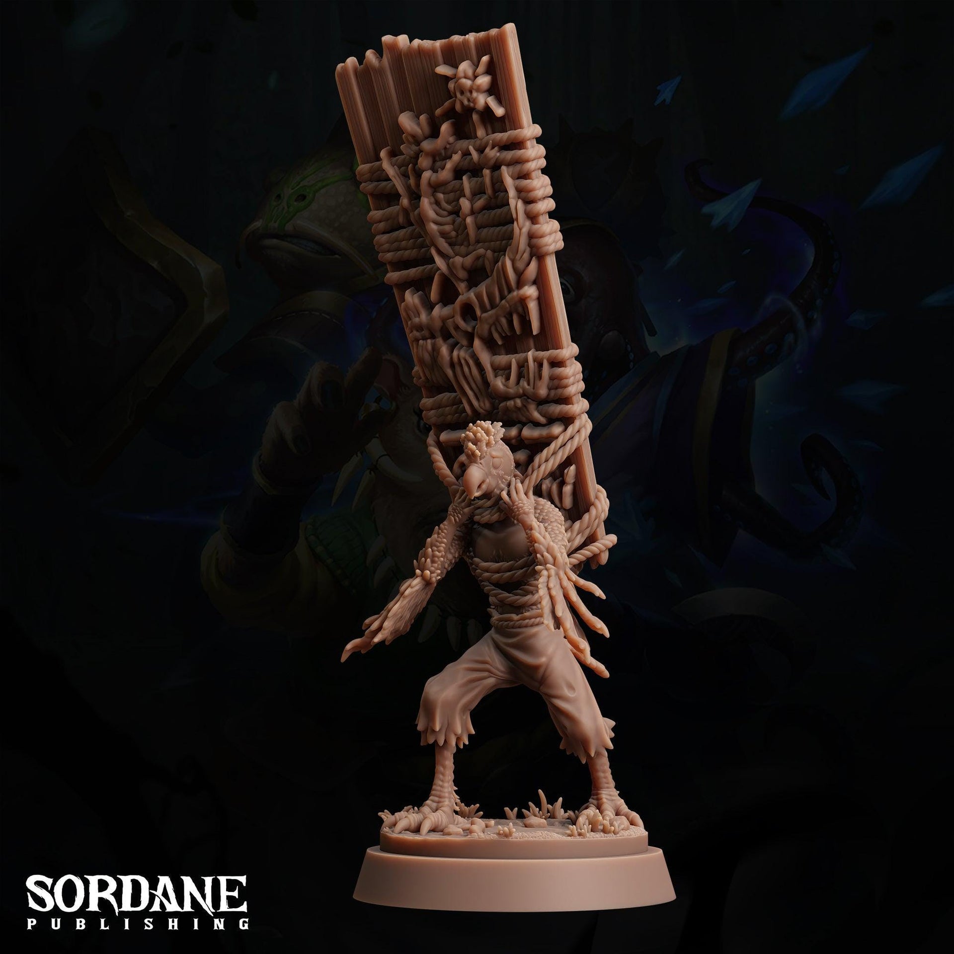 Maka Totem Slave - Sordane Publishing | 28mm and 32mm | Wargaming | DnD | Tabletop Roleplaying