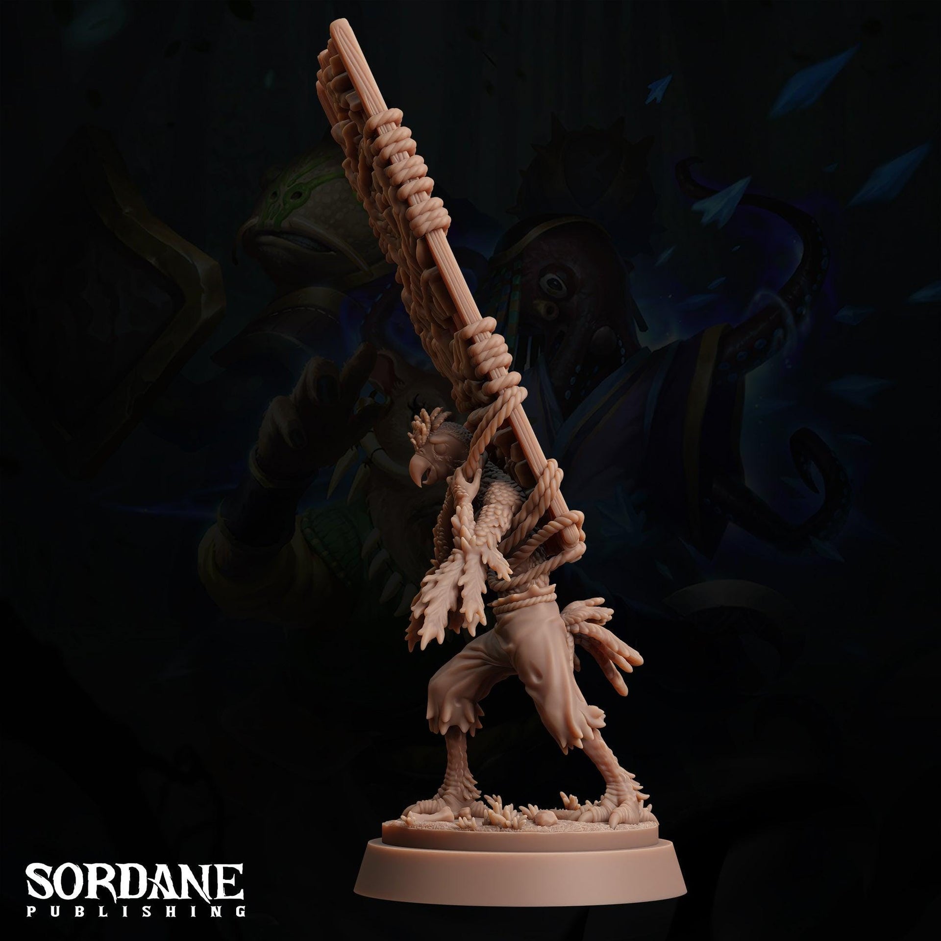 Maka Totem Slave - Sordane Publishing | 28mm and 32mm | Wargaming | DnD | Tabletop Roleplaying
