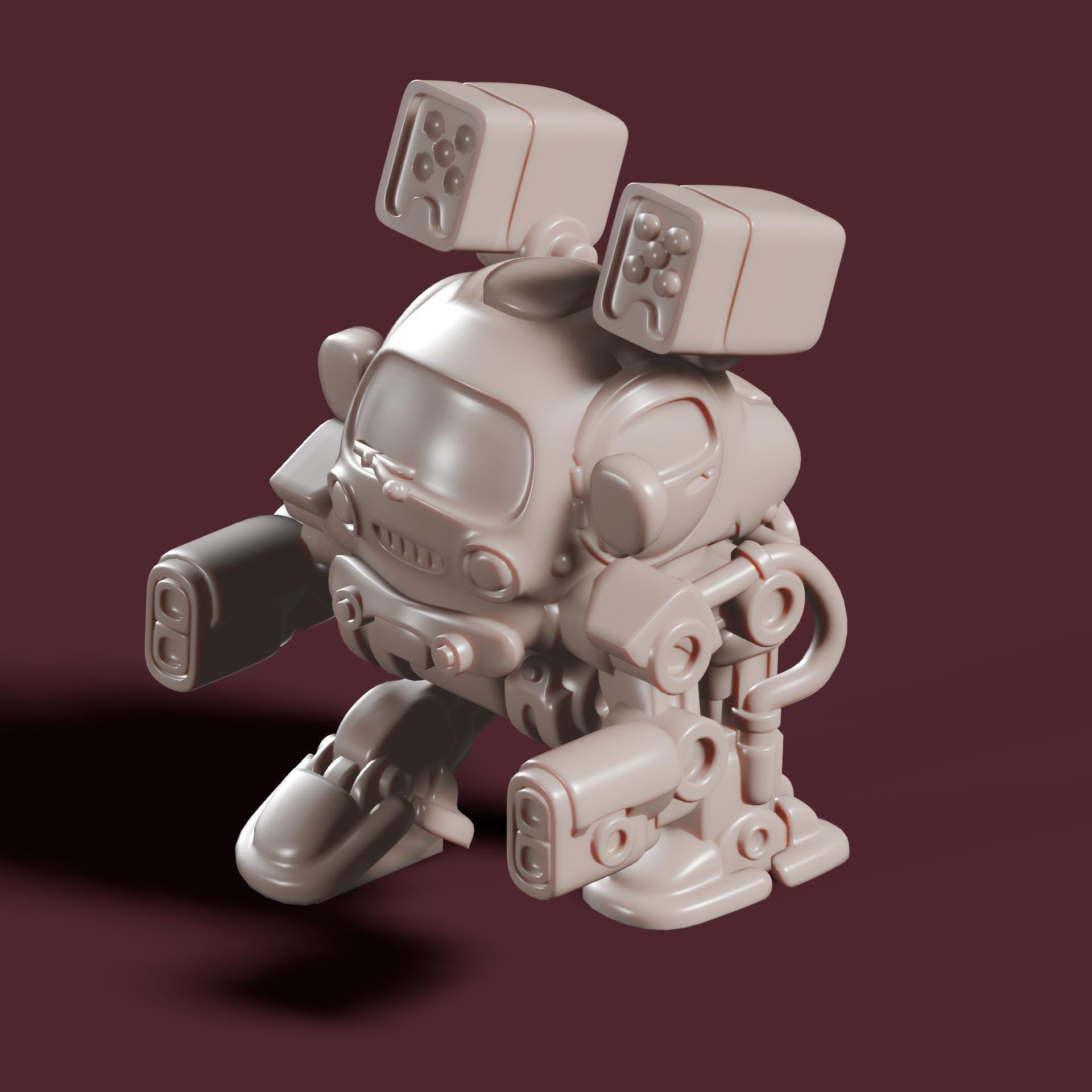 6mm Pea Car, Adaptable little vehicle - Porble Games | 28mm and 32mm | Wargaming | DnD | Tabletop Roleplaying