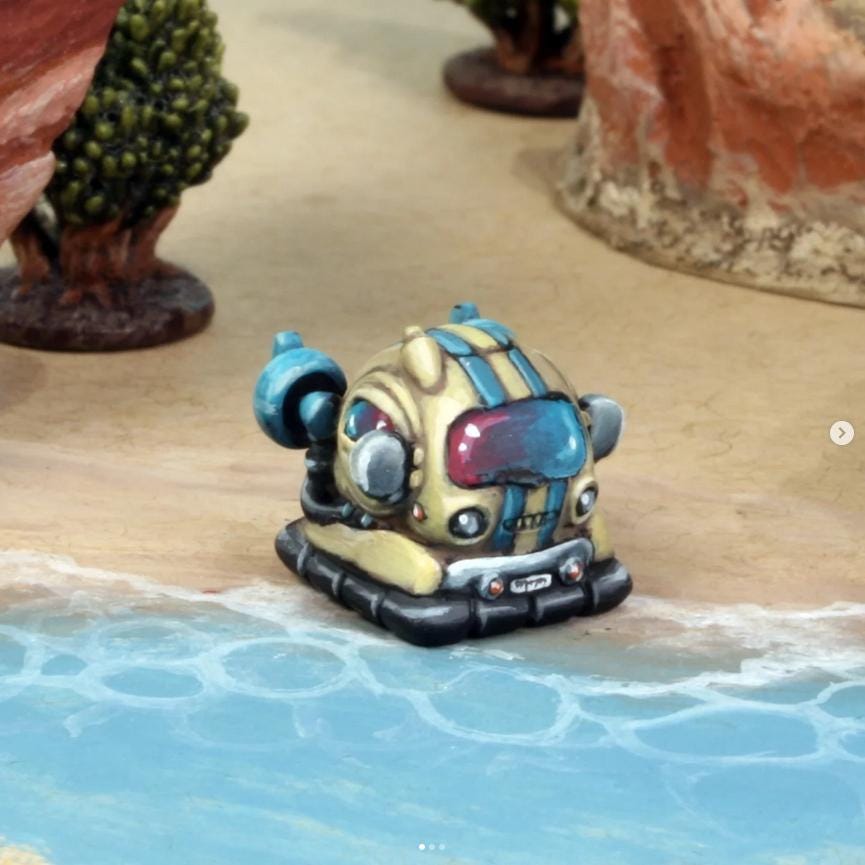 6mm Pea Car, Adaptable little vehicle - Porble Games | 28mm and 32mm | Wargaming | DnD | Tabletop Roleplaying