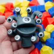The unfathomable puppet beholder - Found Family Adventurecrafts | 28mm and 32mm | Wargaming | DnD | Tabletop Roleplaying