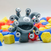 The unfathomable puppet beholder - Found Family Adventurecrafts | 28mm and 32mm | Wargaming | DnD | Tabletop Roleplaying