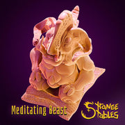 Meditating Beast - Strange Stables | 28mm and 32mm | Wargaming | DnD | Tabletop Roleplaying