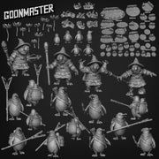 Penguin Adventurer - Goonmaster | 28mm and 32mm | Wargaming | DnD | Tabletop Roleplaying