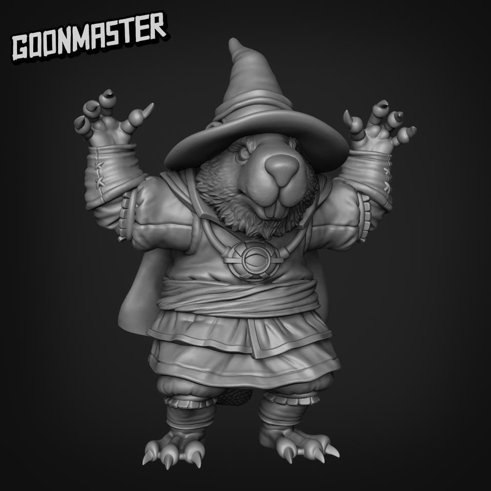 Beaver Wizards- Goonmaster | 28mm and 32mm | Wargaming | DnD | Tabletop Roleplaying