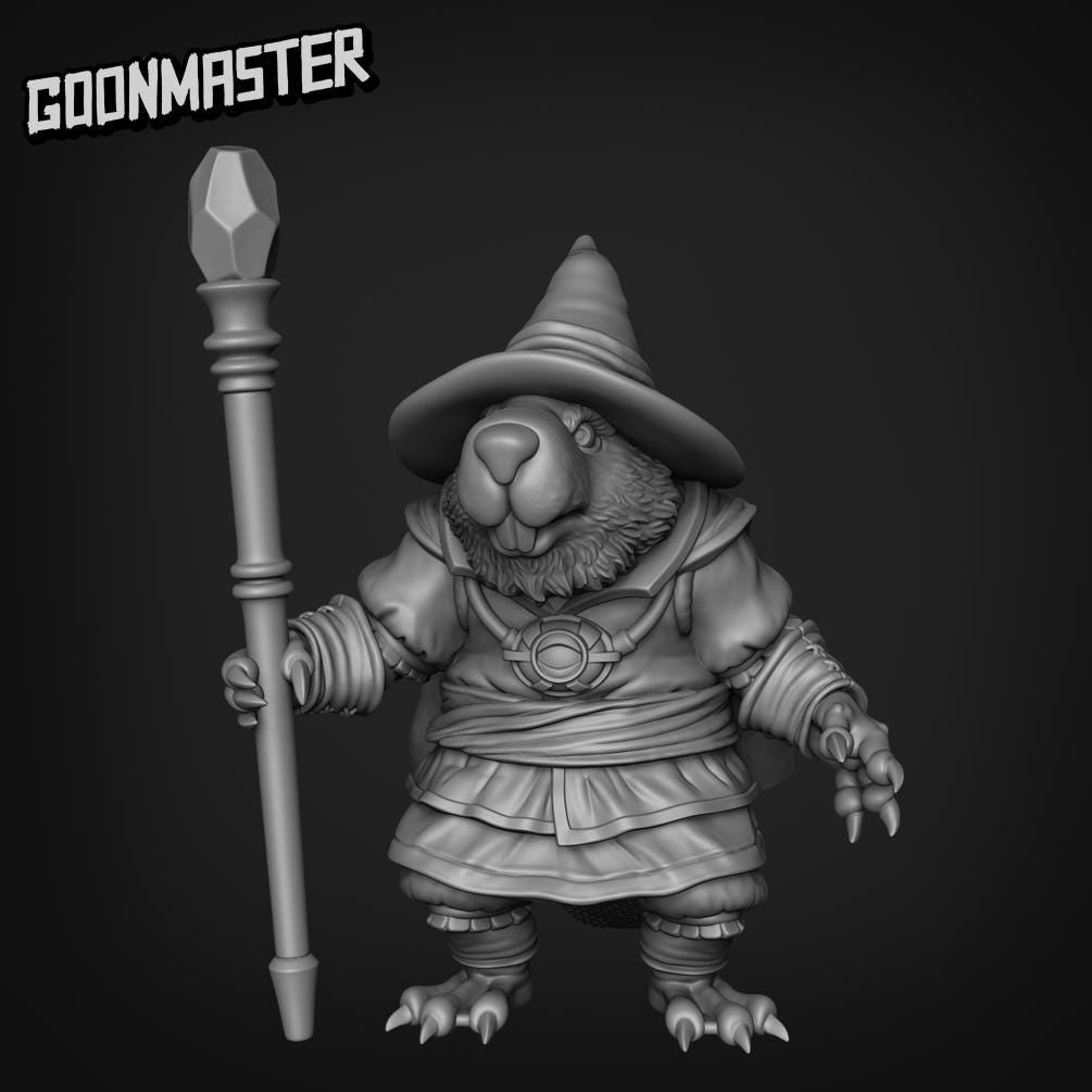 Beaver Wizards- Goonmaster | 28mm and 32mm | Wargaming | DnD | Tabletop Roleplaying