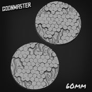 Basalt Lava Bases - Goonmaster | 28mm and 32mm | Wargaming | DnD | Tabletop Roleplaying