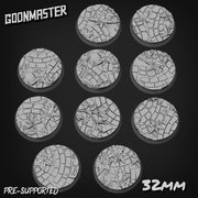 Jungle Ruins Bases - Goonmaster | 28mm and 32mm | Wargaming | DnD | Tabletop Roleplaying