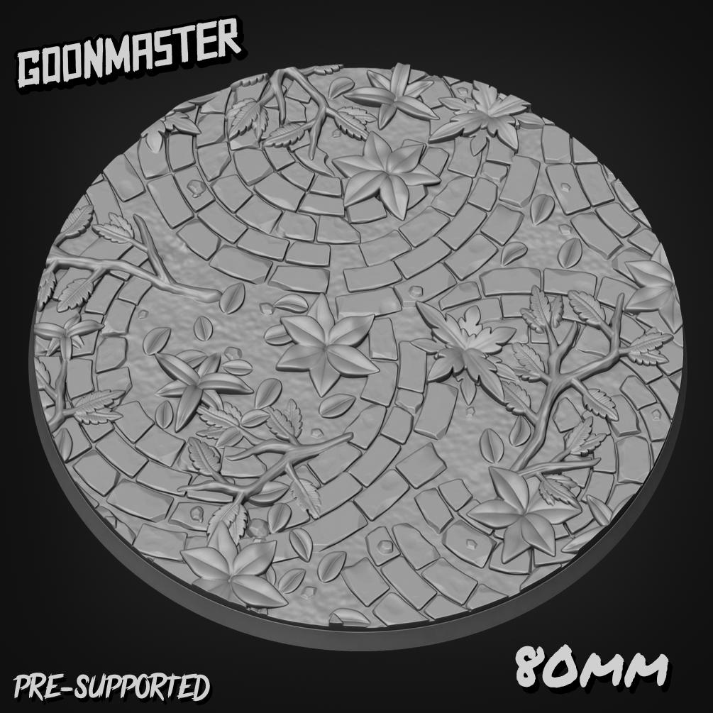 Jungle Ruins Bases - Goonmaster | 28mm and 32mm | Wargaming | DnD | Tabletop Roleplaying