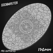 Occult Circle Carving Bases - Goonmaster | 28mm and 32mm | Wargaming | DnD | Tabletop Roleplaying