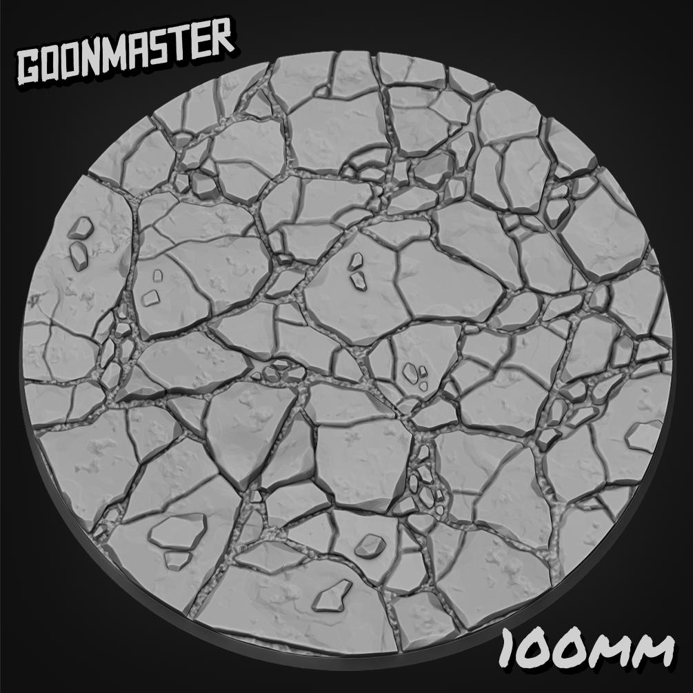 Rubble Bases - Goonmaster | 28mm and 32mm | Wargaming | DnD | Tabletop Roleplaying
