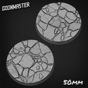 Rubble Bases - Goonmaster | 28mm and 32mm | Wargaming | DnD | Tabletop Roleplaying