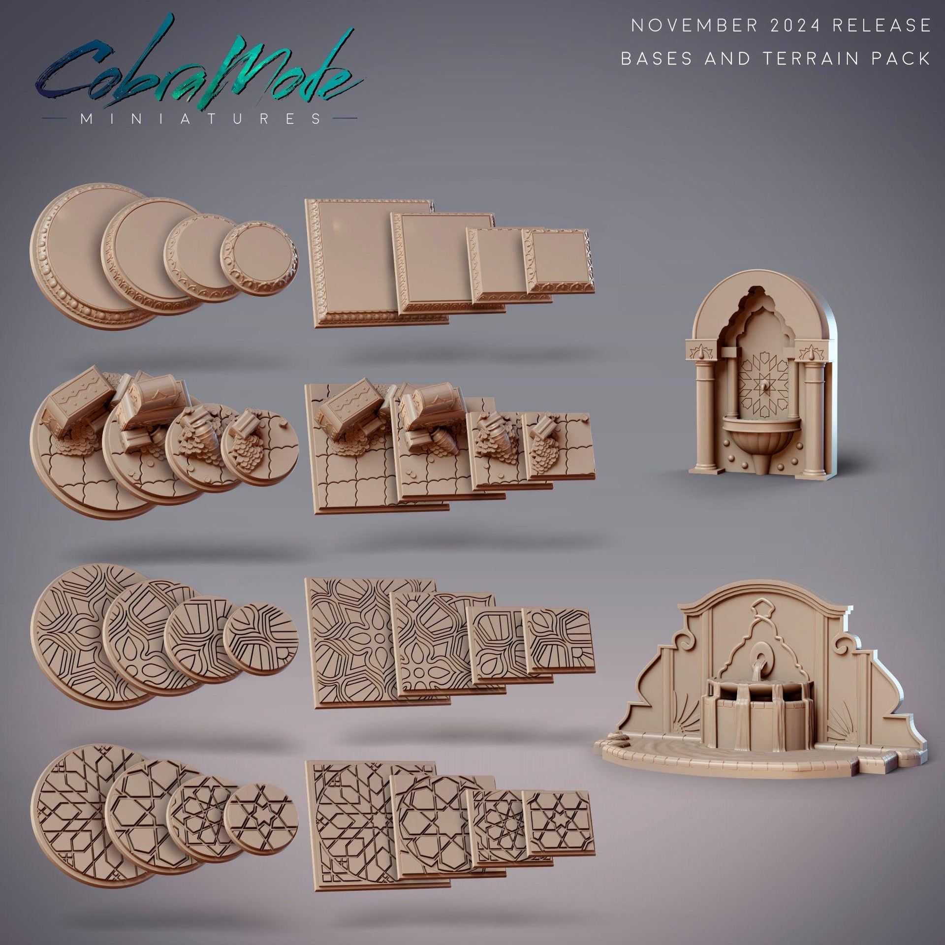 Usurer Muqarid Aziza al-Qadiri, Undead Horse Mount - CobraMode | 28mm and 32mm | Wargaming | DnD | Tabletop Roleplaying