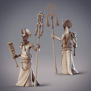 Dinovian Priest Solathar, Dinosaur Folk Monk- CobraMode | 28mm and 32mm | Wargaming | DnD | Tabletop Roleplaying