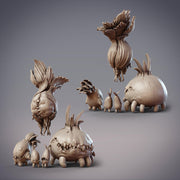 Plantform Nature Spirits, Root Vegetable Monsters - CobraMode | 28mm and 32mm | Wargaming | DnD | Tabletop Roleplaying