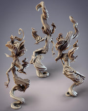 Ifrit Chammurash, Fire Elemental - CobraMode | 28mm and 32mm | Wargaming | DnD | Tabletop Roleplaying