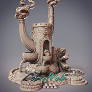 Goksagu Smelter, Massive Forge - CobraMode | 28mm and 32mm | Wargaming | DnD | Tabletop Roleplaying