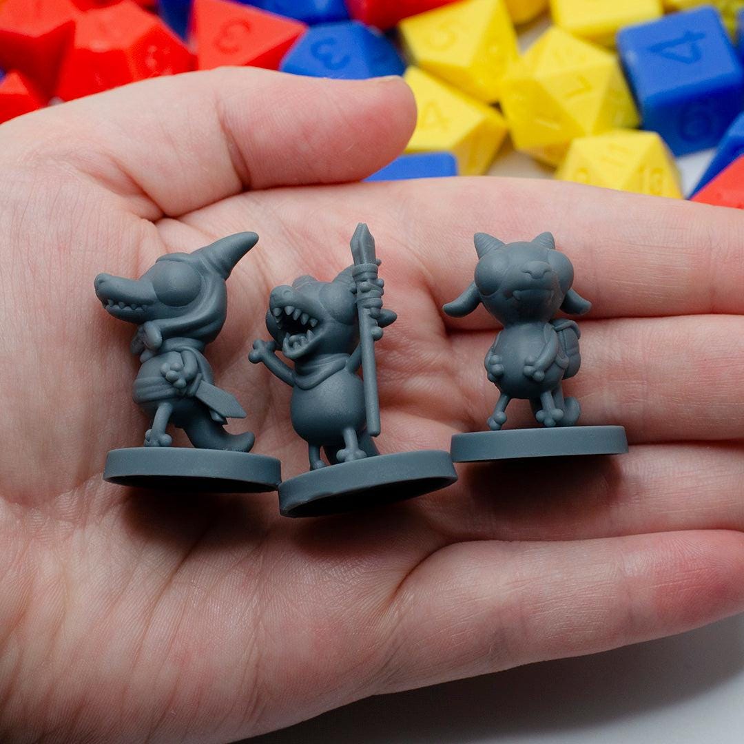 Ingenious Dragon Disguise with 3 Kobold Ambushers! - Found Family Adventurecrafts | 28mm and 32mm | Wargaming | DnD | Tabletop Roleplaying