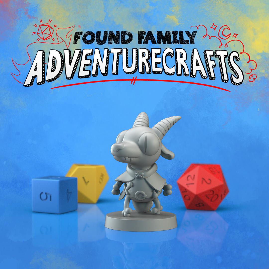 Adventurer Kobold - Found Family Adventurecrafts | 28mm and 32mm | Wargaming | DnD | Tabletop Roleplaying