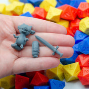 Grabby Kobold eating a big bug! - Found Family Adventurecrafts | 28mm and 32mm | Wargaming | DnD | Tabletop Roleplaying