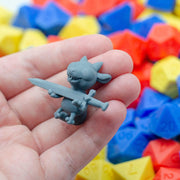 Grabby Kobold eating a big bug! - Found Family Adventurecrafts | 28mm and 32mm | Wargaming | DnD | Tabletop Roleplaying