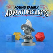 Pug Wizard - Found Family Adventurecrafts | 28mm and 32mm | Wargaming | DnD | Tabletop Roleplaying