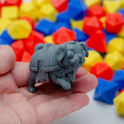 Battle Pug Knight - Found Family Adventurecrafts | 28mm and 32mm | Wargaming | DnD | Tabletop Roleplaying